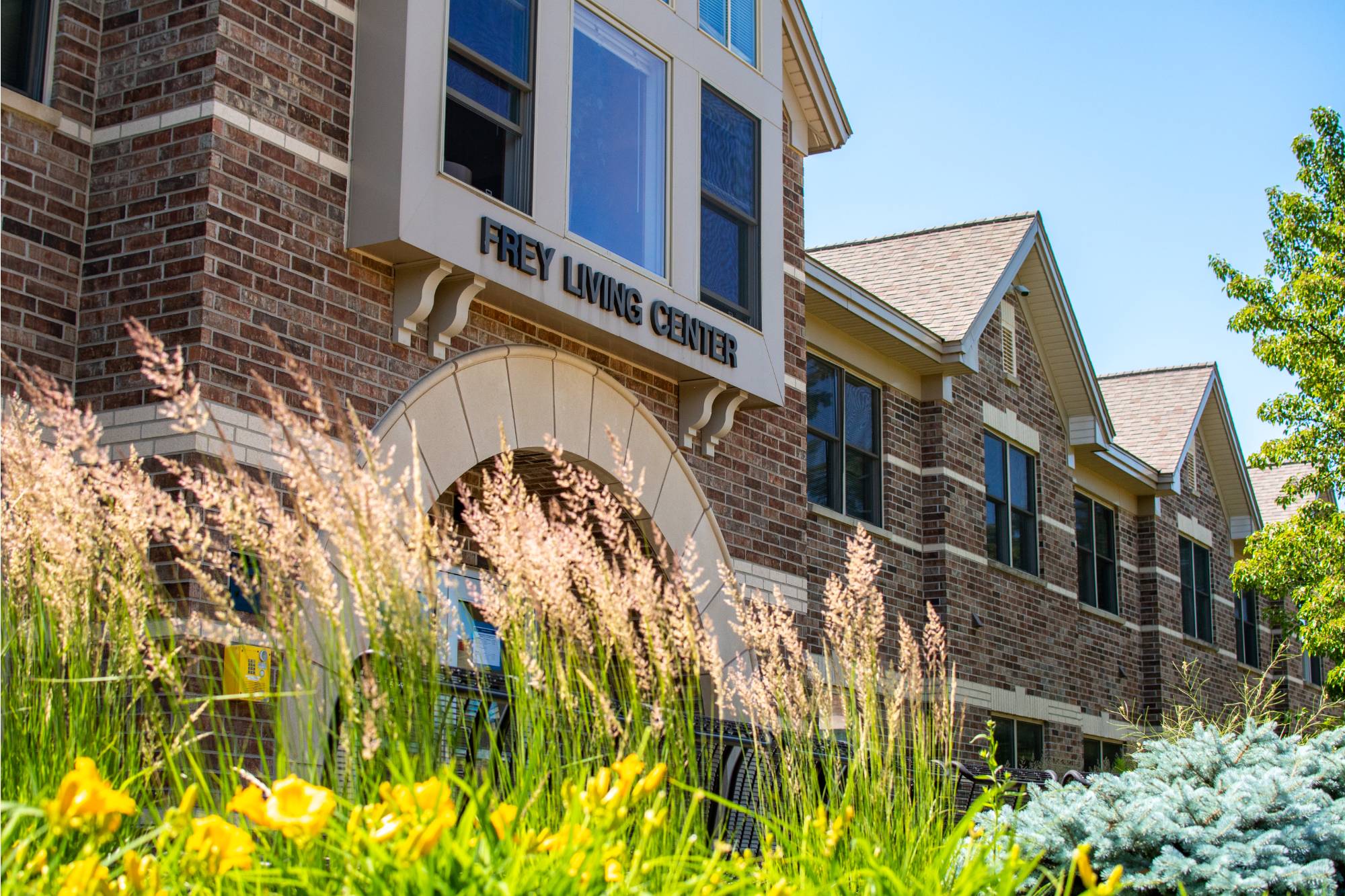 Frey Living Center is a one-bedroom apartment-style housing option on Grand Valley's Allendale campus.